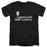 battlestar galactica i survived new caprica v neck