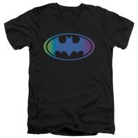 Batman - Gradient Bat Logo V-Neck