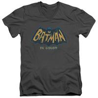 batman classic tv in color v neck