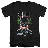 batman beyond defaced v neck