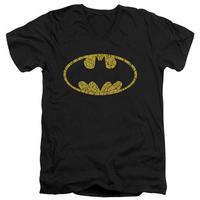 Batman - Word Logo V-Neck