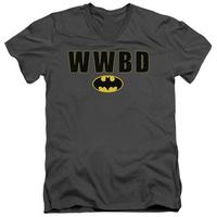Batman - WWBD Logo V-Neck