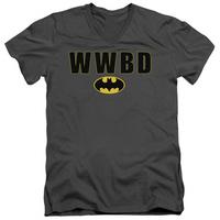 batman wwbd logo v neck