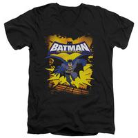 Batman The Brave and the Bold - Rooftop Leap V-Neck