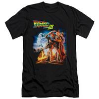back to the future iii poster slim fit