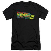 Back To The Future III - Logo (slim fit)