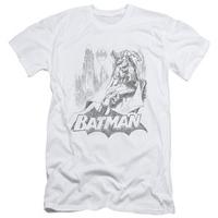 batman bat sketch slim fit