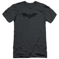 batman begins logo slim fit