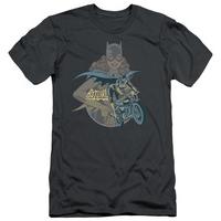 batman batgirl biker slim fit