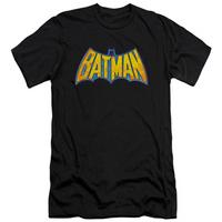 batman batman neon distress logo slim fit