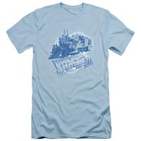 back to the future iii time train slim fit