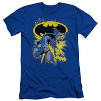 batman the brave and the bold action collage slim fit