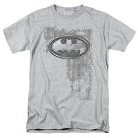 Batman - Riveted Metal Logo