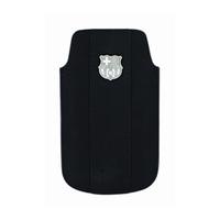 barcelona pocket slim black metal shield