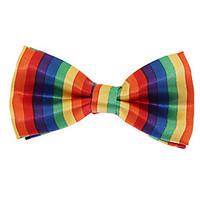 baby kids adjustable jacquard polyester silk bow tie