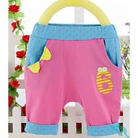 Baby Casual/Daily Patchwork Shorts, Cotton Summer