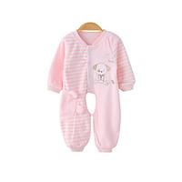 Baby Casual/Daily Solid One-Pieces, Cotton Winter Long Sleeve