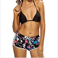 Bandeau Bikini, Color Block Polyester