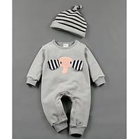 Baby Casual/Daily One-Pieces, Cotton Winter Fall Long Sleeve