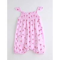Baby Casual/Daily Print One-Pieces, Cotton Summer Sleeveless