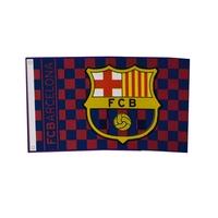 barcelona checked flag