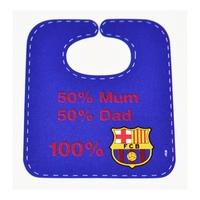 Barcelona Mum & Dad Bib (barp012)