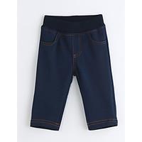 Baby Solid Color Pants, Cotton Spring Fall