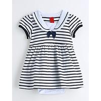 Baby Stripes One-Pieces, Cotton Summer Short Sleeve