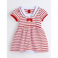 Baby Stripes One-Pieces, Cotton Summer Short Sleeve