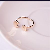 band rings simple style copper silver plated rose gold plated snake je ...