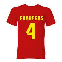 Barcelona Cesc Fabregas Hero T-Shirt (Red)