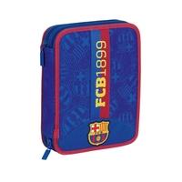 barcelona big double filled pencil case with 55 pcs 411272056