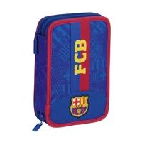 Barcelona Small Double Filled Pencil Case With 34 Pcs-411272054