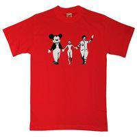 Banksy T Shirt - Ronald And Mickey