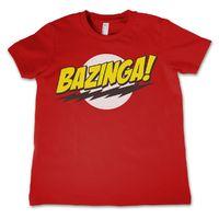 bazinga the big bang theory kids t shirt