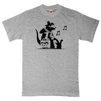 Banksy T Shirt - Ghetto Rat