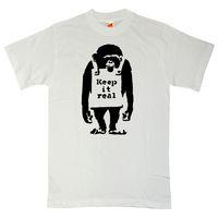 Banksy T Shirt - Keep It Real