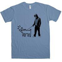 banksy t shirt choose your weapon