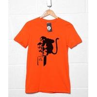 Banksy T Shirt - Detonator Monkey