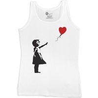 Banksy Women\'s Vest - Balloon Girl