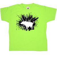 Banksy Kids T Shirt - Shaking Dog