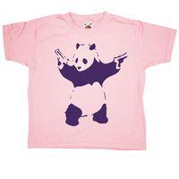 banksy kids t shirt panda