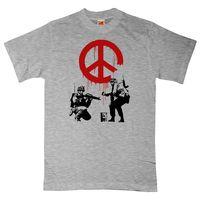 Banksy T Shirt - CND Soldiers