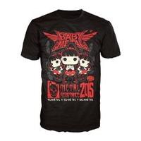 babymetal rock poster pop t shirt black xl