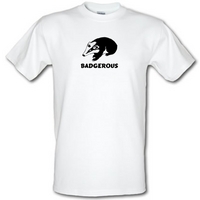 Badgerous male t-shirt.