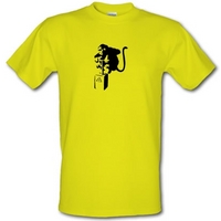 Banksy Monkey Detonator male t-shirt.