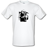 Banksy Grin Reaper male t-shirt.