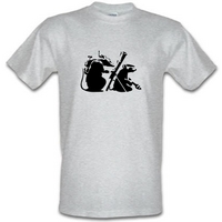 Banksy - guerilla rats male t-shirt.