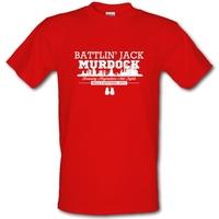 Battlin\' Jack Murdock male t-shirt.