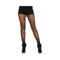 bat wing sheer gothic tights size one size